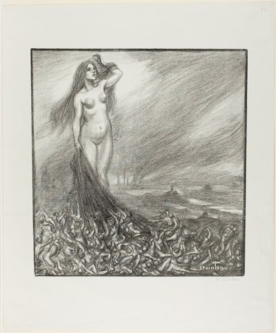 Homenaje a Zola de Théophile Alexandre Pierre Steinlen