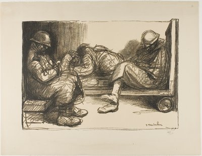 En el banquillo de Théophile Alexandre Pierre Steinlen