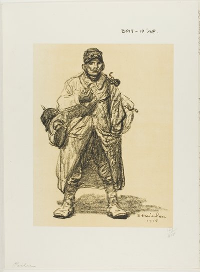 Soldado de Infantería de Théophile Alexandre Pierre Steinlen