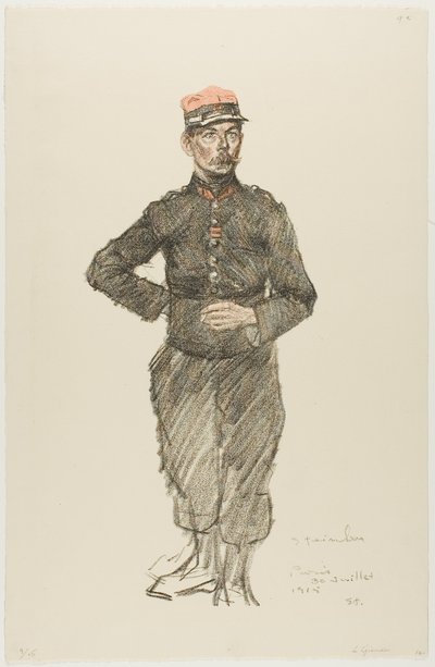 Legionario de Théophile Alexandre Pierre Steinlen