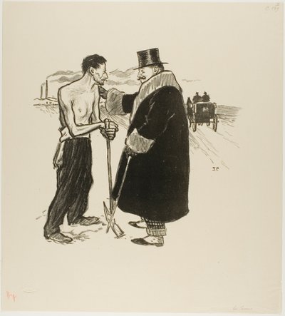 Abajo de Théophile Alexandre Pierre Steinlen