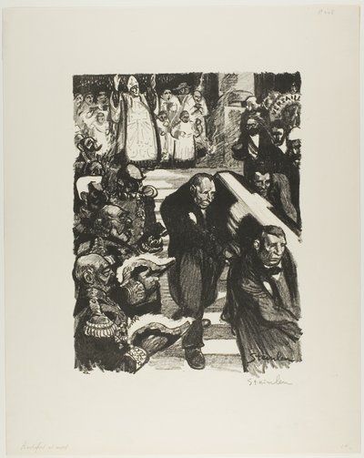 ¡Rochefort se muere! ¡Rochefort está muerto! de Théophile Alexandre Pierre Steinlen