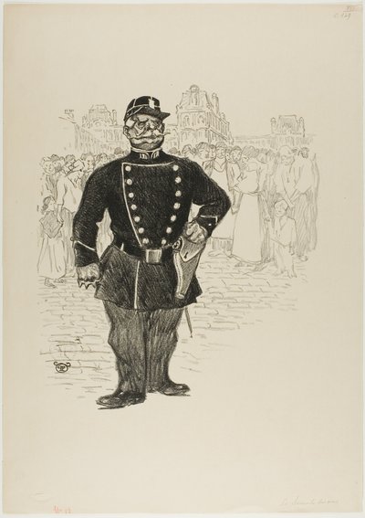 Seguridad vial de Théophile Alexandre Pierre Steinlen