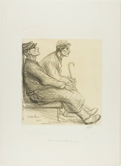 Los convalecientes de Théophile Alexandre Pierre Steinlen