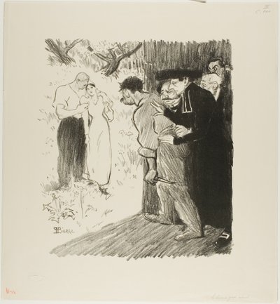 La última emboscada de Théophile Alexandre Pierre Steinlen