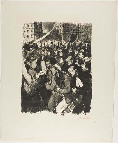 Las ovejas de Boisdeffre de Théophile Alexandre Pierre Steinlen