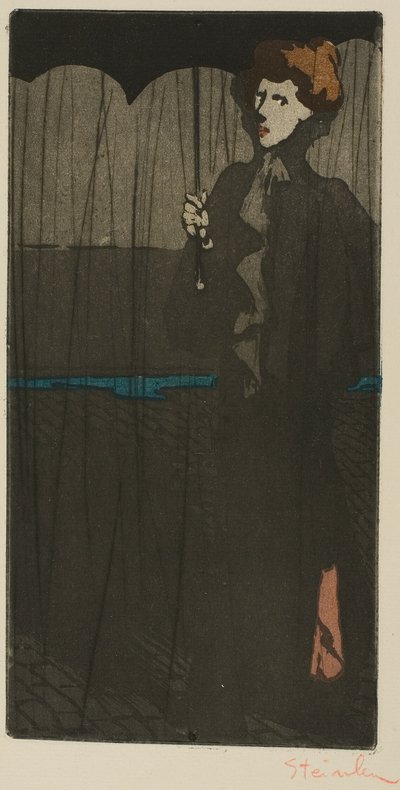 La ducha de Théophile Alexandre Pierre Steinlen