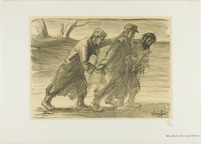 Tres camaradas de Théophile Alexandre Pierre Steinlen