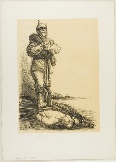Bajo la bota de Théophile Alexandre Pierre Steinlen