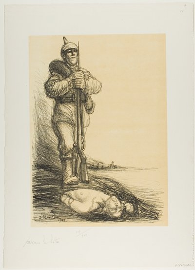 Bajo la bota de Théophile Alexandre Pierre Steinlen