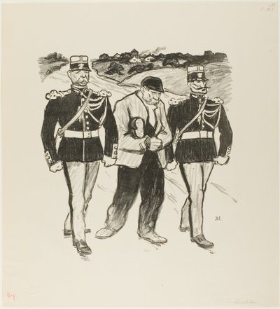 Sin un céntimo de Théophile Alexandre Pierre Steinlen