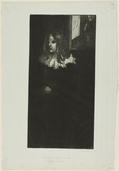 Joven con cuello blanco de Théophile Alexandre Pierre Steinlen