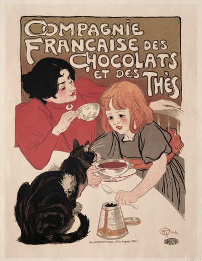 Compagnie Française des Chocolate et des Thés de Théophile Alexandre Steinlen