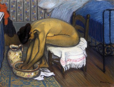 El baño de Théophile Alexandre Steinlen