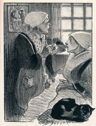 Las Mujeres de Francia de Chansons De Femmes, 1897, 1898 de Théophile Alexandre Steinlen