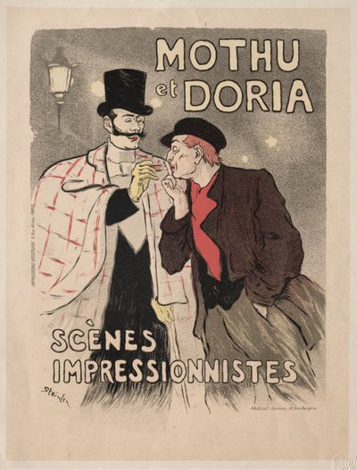 Mothu y Doria - Escenas impresionistas de Théophile Alexandre Steinlen