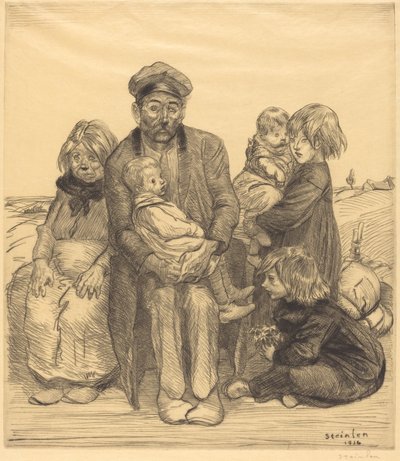 Gente pobre Les pauvres gens de Théophile Alexandre Steinlen