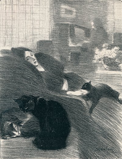 Quand Nous Serons Vieux de Chansons De Femmes, 1897, 1898 de Théophile Alexandre Steinlen