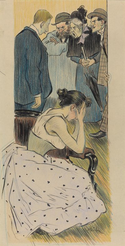 Su familia canción de Théophile Alexandre Steinlen