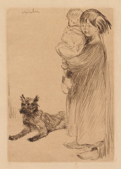 La Hermana Mayor (La Grande Soeur) de Théophile Alexandre Steinlen