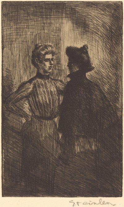 El encuentro de Théophile Alexandre Steinlen