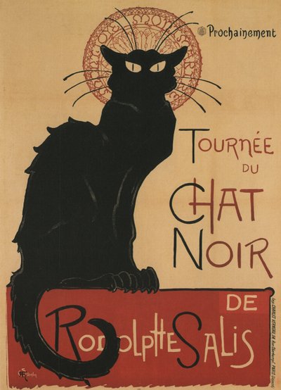 Tournee du Chat Noir de Théophile Alexandre Steinlen