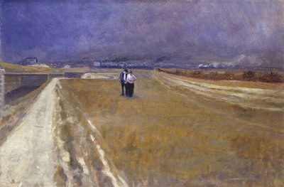 Paseo junto al ferrocarril; Promenade à côté du Chemin de Fer de Théophile Alexandre Steinlen