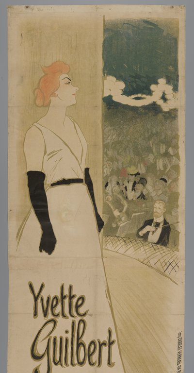Embajadores de Yvette Guilbert de Théophile Alexandre Steinlen