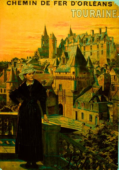 Cartel del ferrocarril francés de Théophile Poilpot