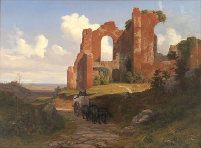 Vista de las Termas de Caracalla en Roma de Thorald Læssøe