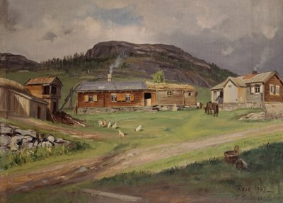 La granja Rese, Hemsedal de Thoralv Sundt Ohlsen