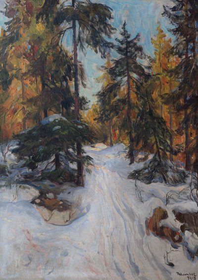 Bosque Interior, Invierno de Thorolf Holmboe