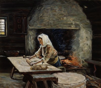 Hornear pan plano de Thorvald Torgersen