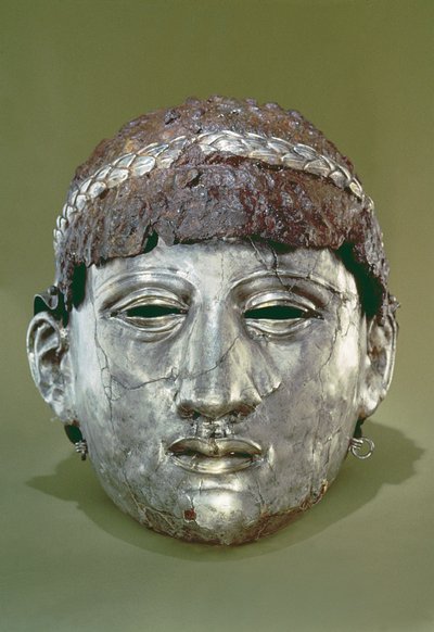 Casco en dos partes de Thracian