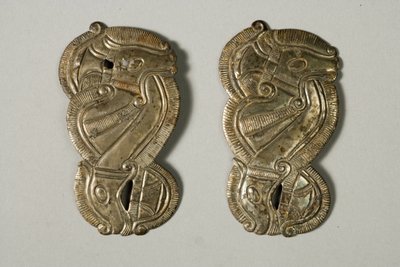 Placas de arnés de caballo, finales del siglo IV-principios del siglo III a.C. de Thracian