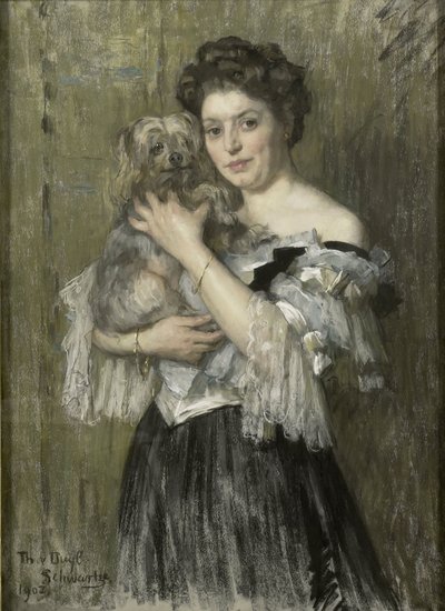 Maria Catherine Josephine Jordan (1866-1948). Esposa del pintor George Hendrik Breitner de Thérèse Schwartze