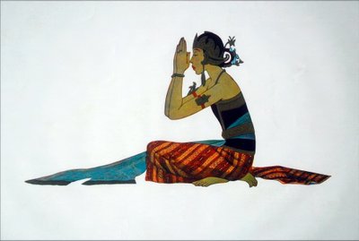 Bailarina javanesa clásica de Thyra Kleen