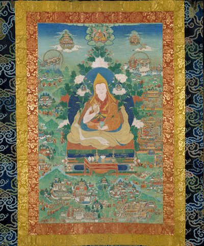 Ngawang Lobsang Gyatso, 5º Dalai Lama de Tibetan culture.