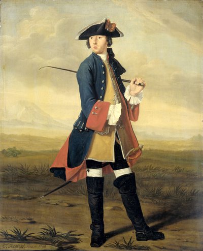 Retrato de Ludolf Backhuysen II de Tibout Regters