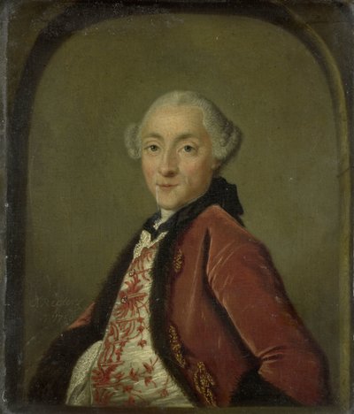 Retrato de Pieter Nicolaas Rendorp, cervecero de Ámsterdam de Tibout Regters