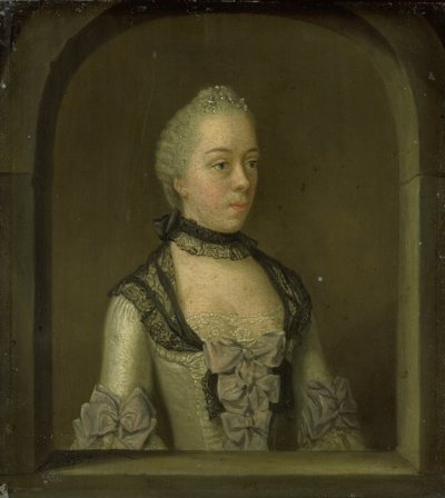Retrato de Wilhelmina Hillegonda Schuyt, esposa de Joachim Rendorp de Tibout Regters