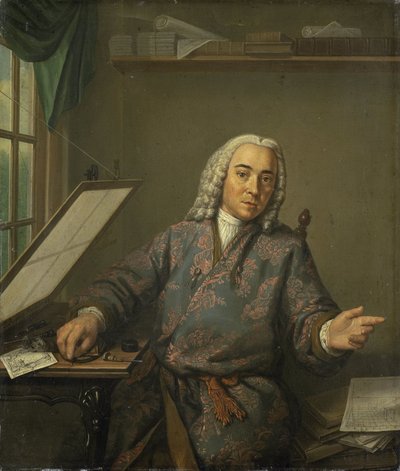 Retrato del grabador Jan Caspar Philips de Tibout Regters
