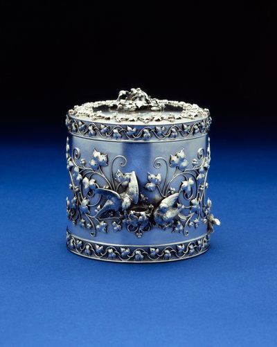 Una caja cilíndrica de Tiffany & Co, c.1870-185 de Tiffany and Company