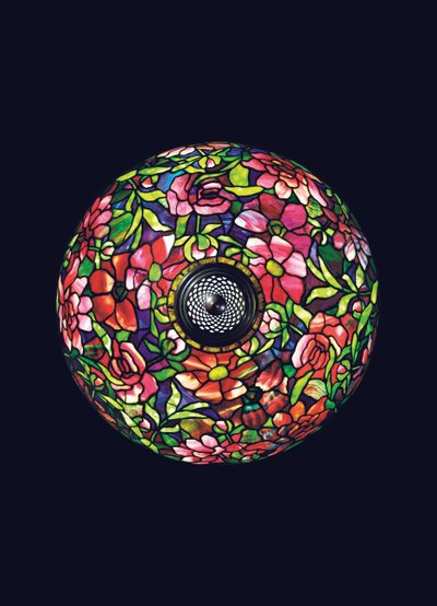 Lámpara de pie de peonía, c.1910 de Tiffany and Company