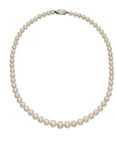 Collar de una sola hebra de Tiffany and Company