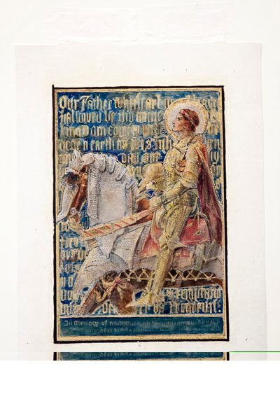 Cartoon para el Padre Nuestro, boceto para panel de mosaico, Memorial Ernest Whitehouse, c.1896 de Tiffany and Company Tiffany and Company
