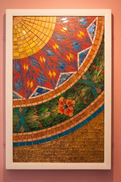 Panel de mosaico de muestra para el Edificio Farwell, Detroit, 1915 de Tiffany and Company Tiffany and Company