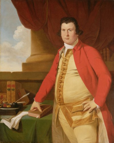 Un hombre desconocido, c.1764-69 de Tilly Kettle