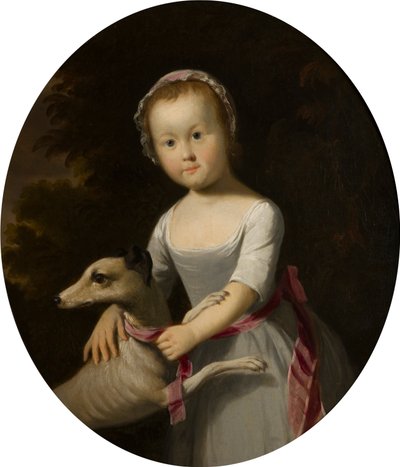 Retrato de Miss Charlotte Bridgeman de niña (1800-1877), c.1805-15 (óleo sobre lienzo) de Tilly Kettle