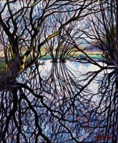 Reflejos en el estanque, 2009 de Tilly Willis